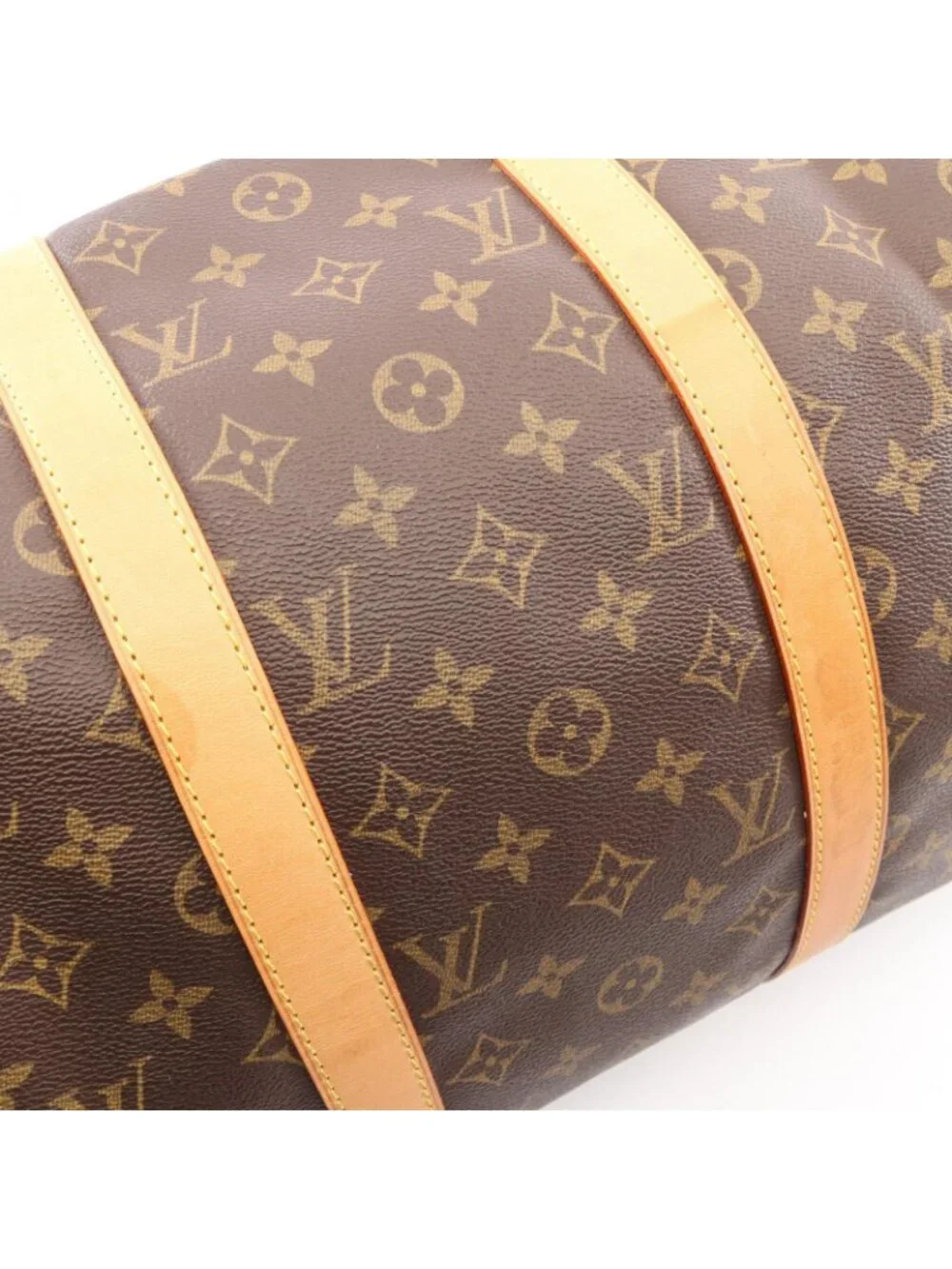 Louis Vuitton Boston Bag Keepall 50 Canvas Leather